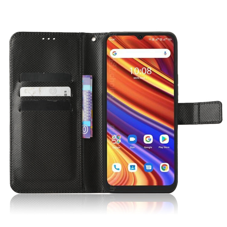 For UMIDIGI Power 7 Max Diamond Texture Leather Phone Case