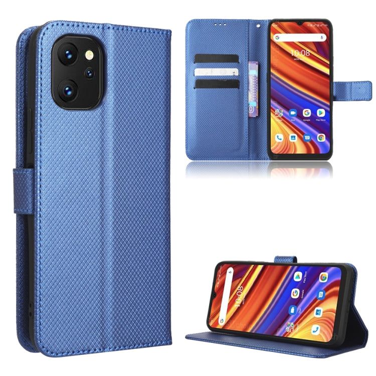 For UMIDIGI Power 7 Max Diamond Texture Leather Phone Case