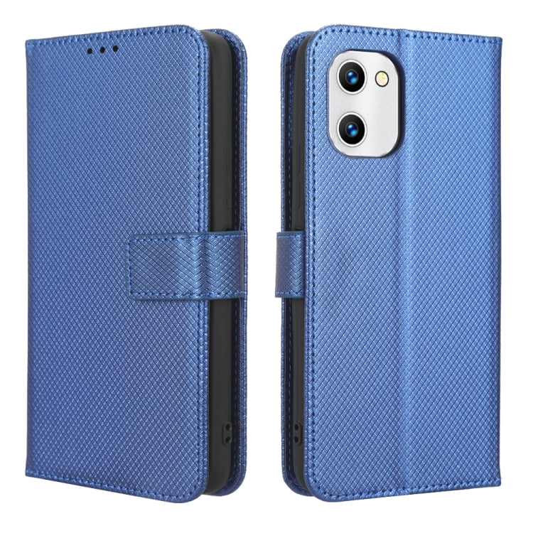For UMIDIGI C1 Diamond Texture Leather Phone Case