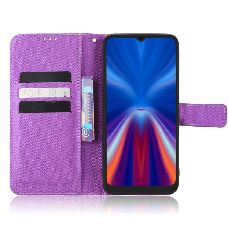 For UMIDIGI C1 Diamond Texture Leather Phone Case