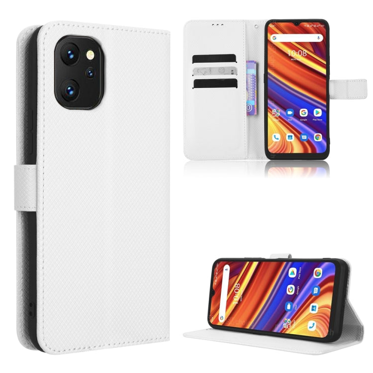 For UMIDIGI F3 5G / 4G / F3S / F3 SE Diamond Texture Leather Phone Case