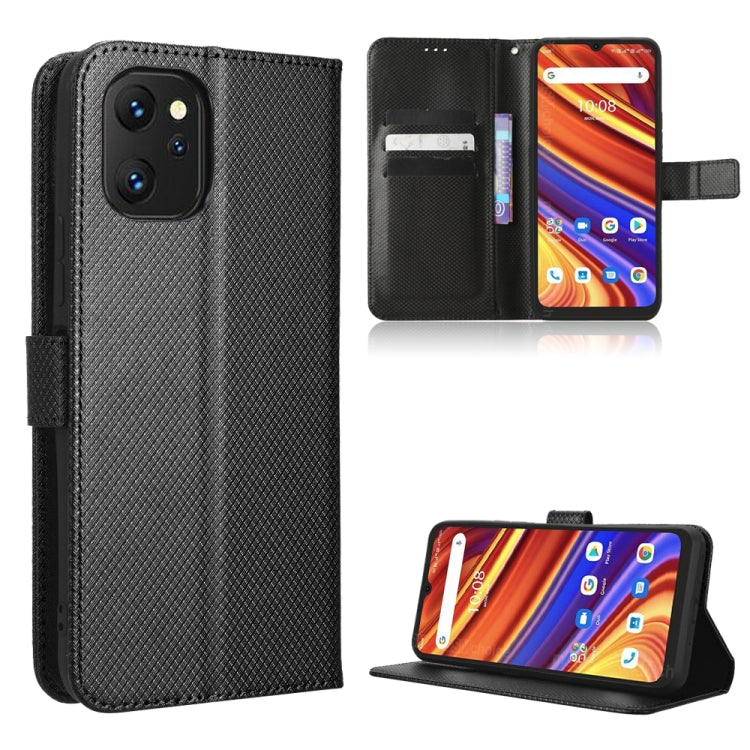 For UMIDIGI Power 7 / Power 7S Diamond Texture Leather Phone Case