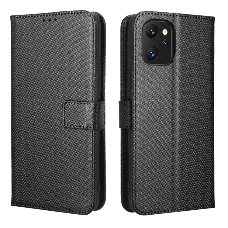 For UMIDIGI Power 7 / Power 7S Diamond Texture Leather Phone Case