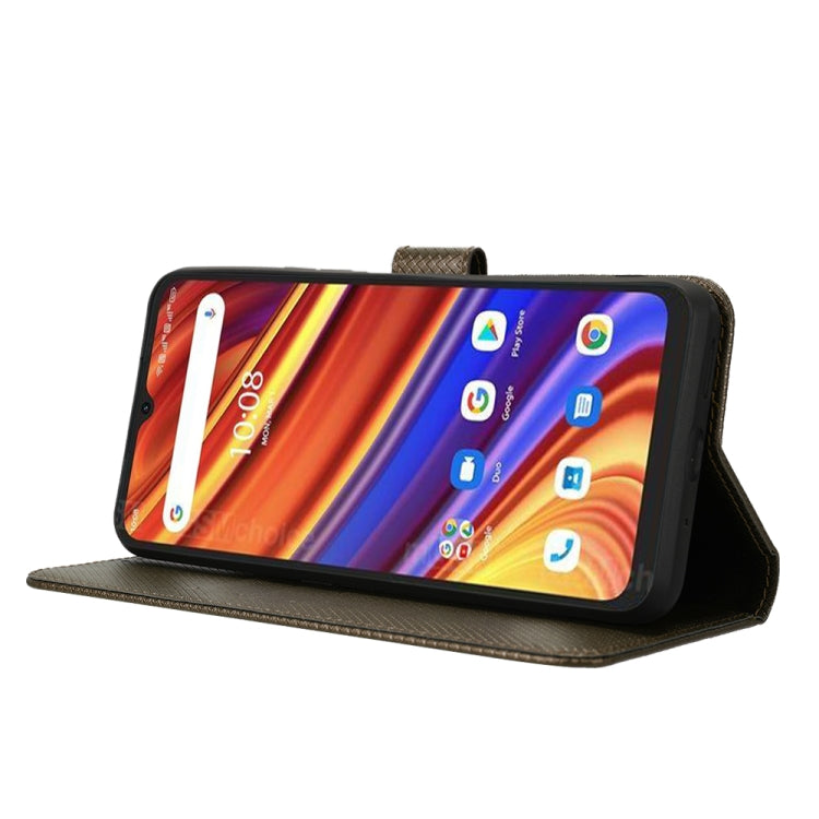 For UMIDIGI Power 7 / Power 7S Diamond Texture Leather Phone Case