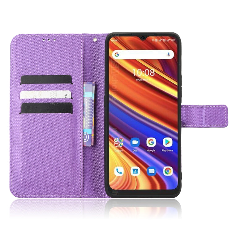 For UMIDIGI Power 7 / Power 7S Diamond Texture Leather Phone Case