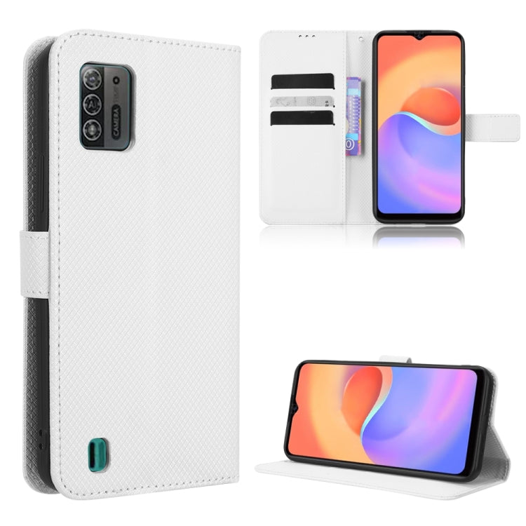 For ZTE Blade A52 Lite Diamond Texture Leather Phone Case
