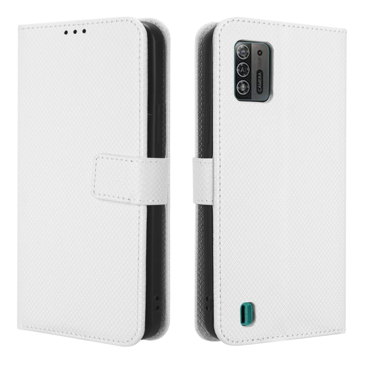 For ZTE Blade A52 Lite Diamond Texture Leather Phone Case