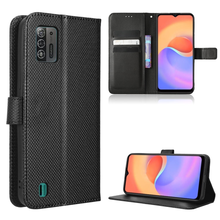 For ZTE Blade A52 Lite Diamond Texture Leather Phone Case