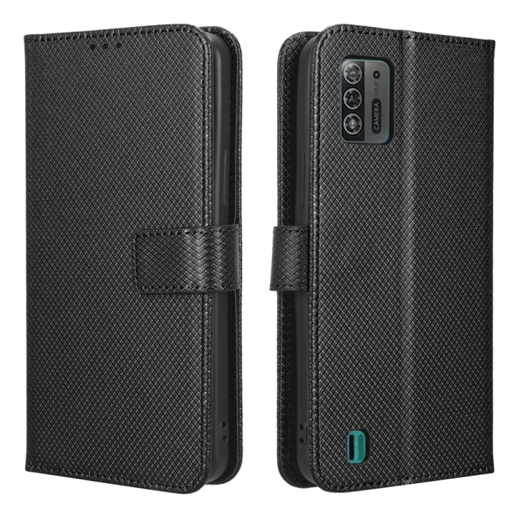 For ZTE Blade A52 Lite Diamond Texture Leather Phone Case