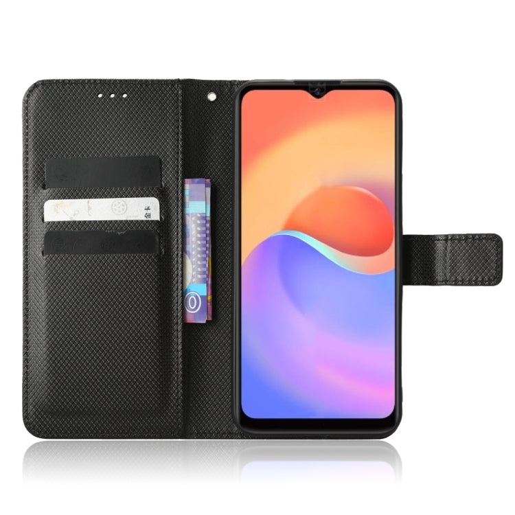 For ZTE Blade A52 Lite Diamond Texture Leather Phone Case