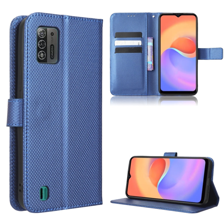 For ZTE Blade A52 Lite Diamond Texture Leather Phone Case