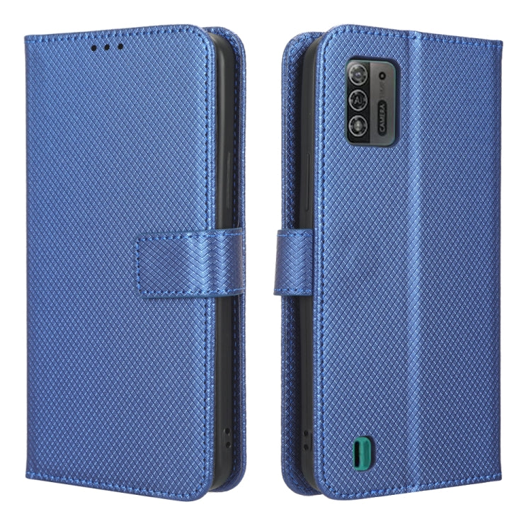 For ZTE Blade A52 Lite Diamond Texture Leather Phone Case