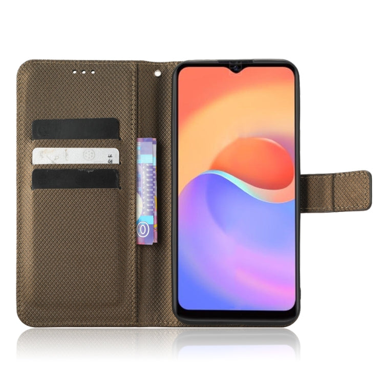 For ZTE Blade A52 Lite Diamond Texture Leather Phone Case
