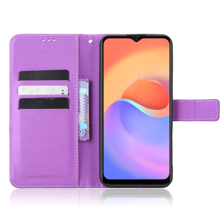 For ZTE Blade A52 Lite Diamond Texture Leather Phone Case