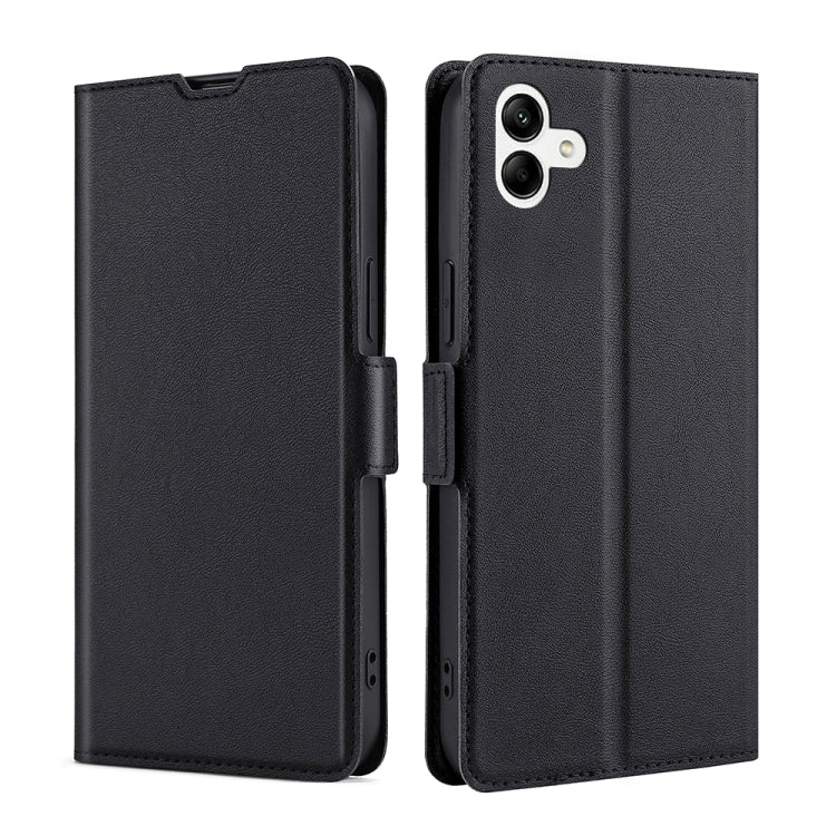 For Samsung Galaxy A04 Ultra-thin Voltage Side Buckle Horizontal Flip Leather Phone Case