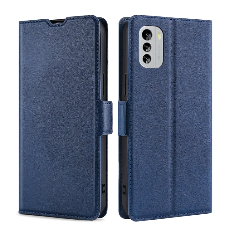 For Nokia G60 5G Ultra-thin Voltage Side Buckle Horizontal Flip Leather Phone Case
