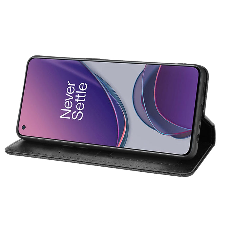 Magnetic Buckle Retro Texture Leather Phone Case For OPPO Reno8 Lite 5G / Reno8 Z / Reno7 Z / A96 5G / OnePlus Nord N20 5G