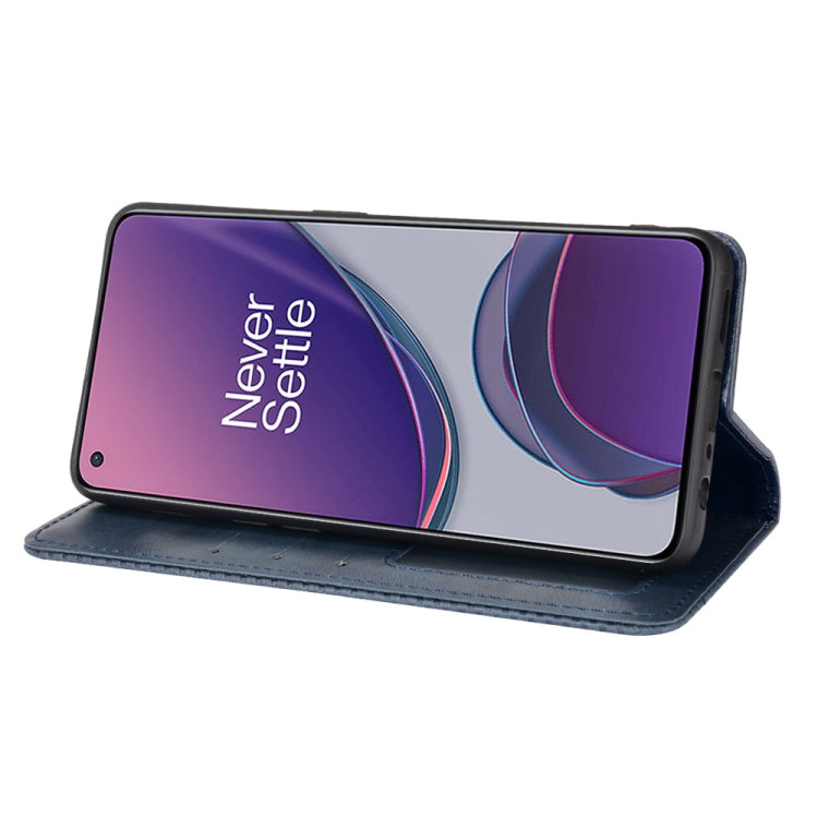 Magnetic Buckle Retro Texture Leather Phone Case For OPPO Reno8 Lite 5G / Reno8 Z / Reno7 Z / A96 5G / OnePlus Nord N20 5G