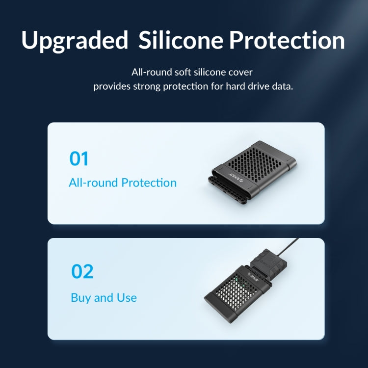 ORICO UTS1 Type-C / USB-C USB 3.0 2.5-inch SATA HDD Adapter, Cable Length:0.5m