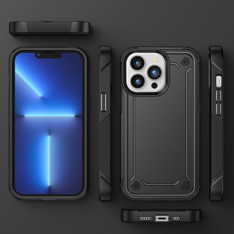 For iPhone 14 Pro 2 in 1 Soft TPU Hard PC Phone Case