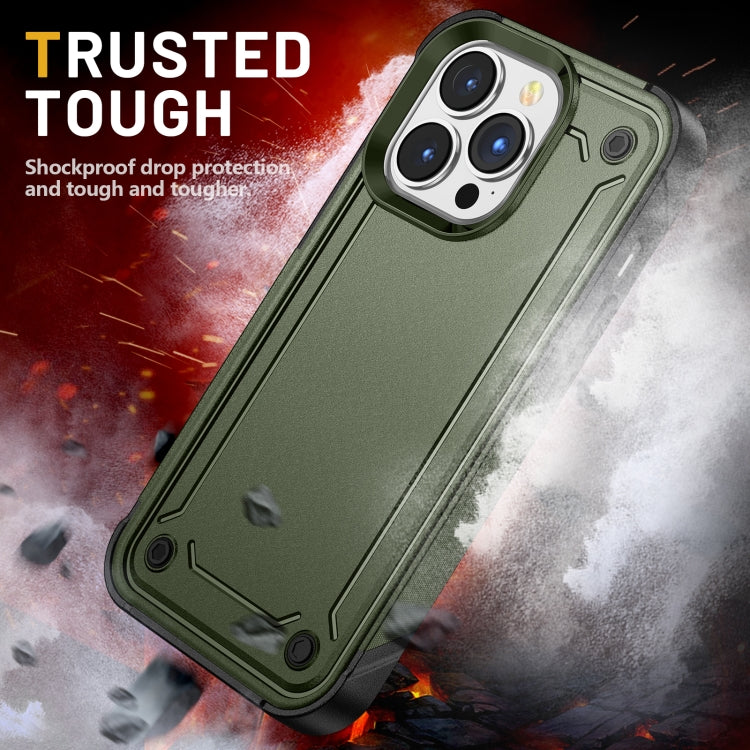 For iPhone 14 Pro 2 in 1 Soft TPU Hard PC Phone Case