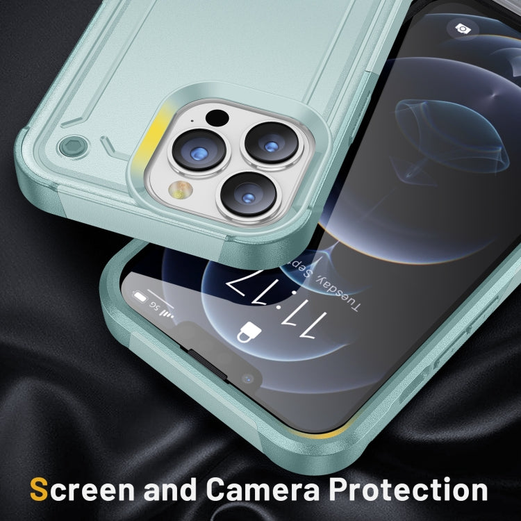 For iPhone 14 Pro 2 in 1 Soft TPU Hard PC Phone Case