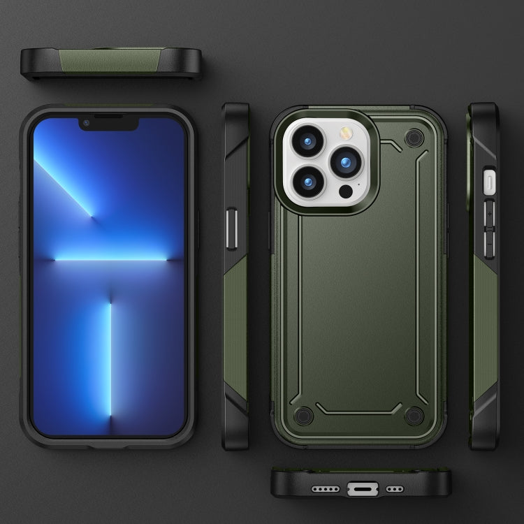 For iPhone 14 Pro Max 2 in 1 Soft TPU Hard PC Phone Case