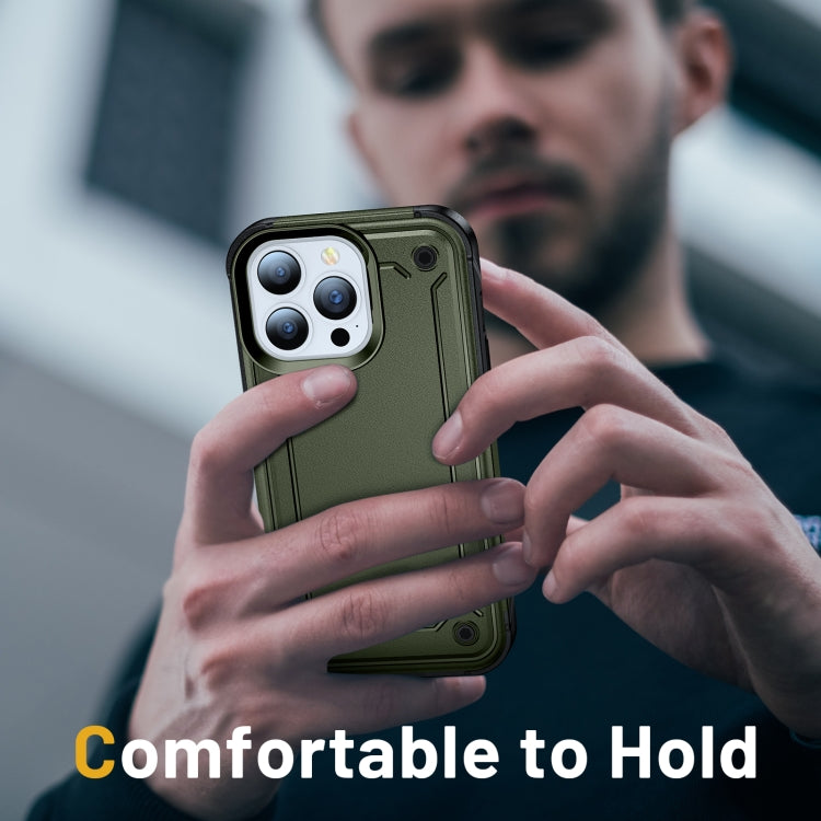 For iPhone 14 Pro Max 2 in 1 Soft TPU Hard PC Phone Case