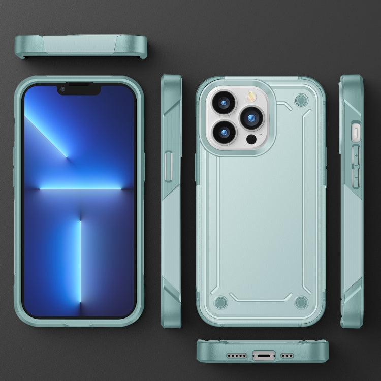 For iPhone 14 Pro Max 2 in 1 Soft TPU Hard PC Phone Case