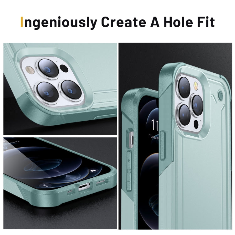 For iPhone 14 Pro Max 2 in 1 Soft TPU Hard PC Phone Case