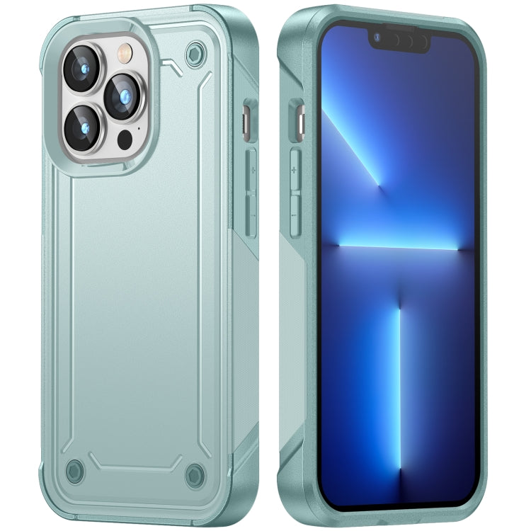 For iPhone 13 Pro 2 in 1 Soft TPU Hard PC Phone Case