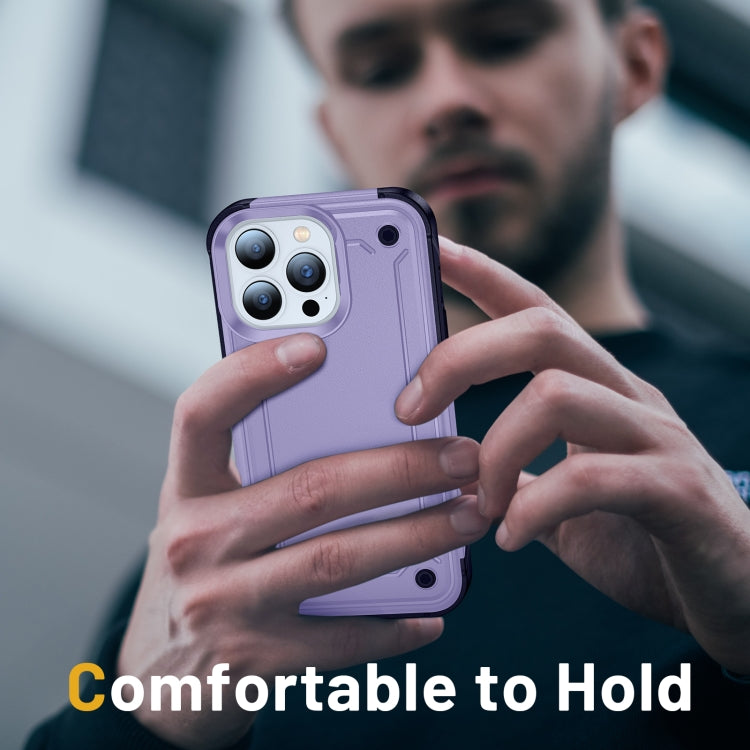 For iPhone 13 Pro Max 2 in 1 Soft TPU Hard PC Phone Case