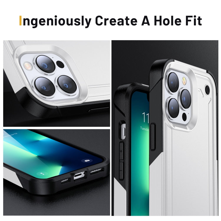For iPhone 12 / 12 Pro 2 in 1 Soft TPU Hard PC Phone Case