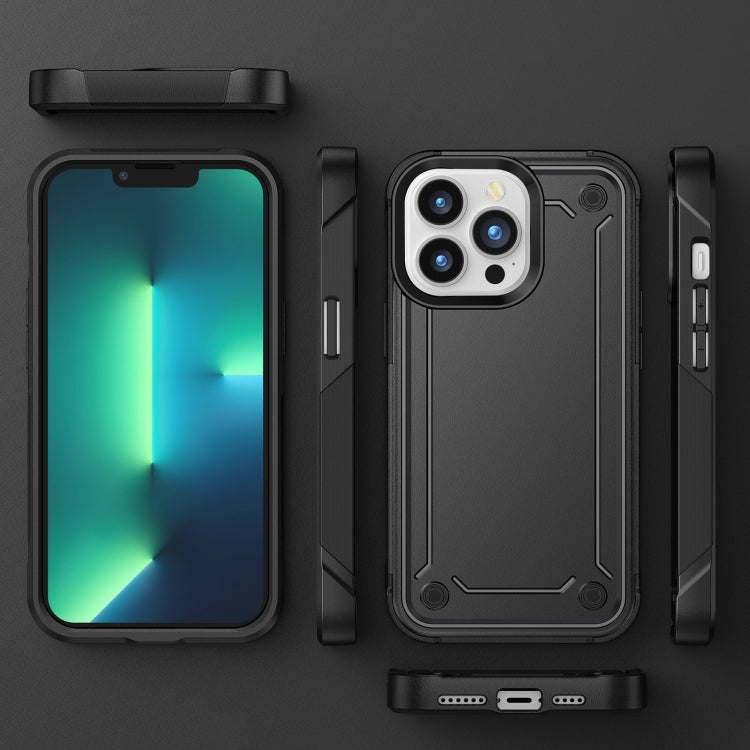 For iPhone 12 / 12 Pro 2 in 1 Soft TPU Hard PC Phone Case