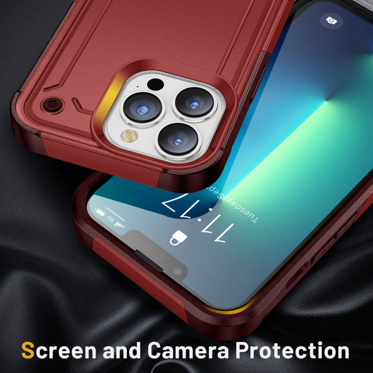 For iPhone 12 / 12 Pro 2 in 1 Soft TPU Hard PC Phone Case