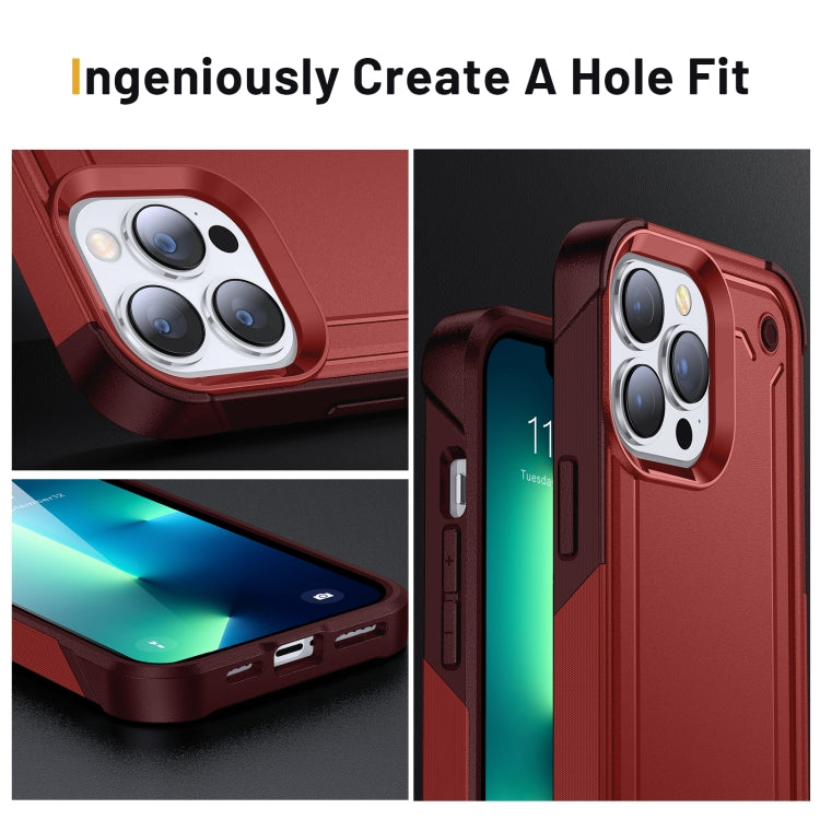 For iPhone 12 / 12 Pro 2 in 1 Soft TPU Hard PC Phone Case