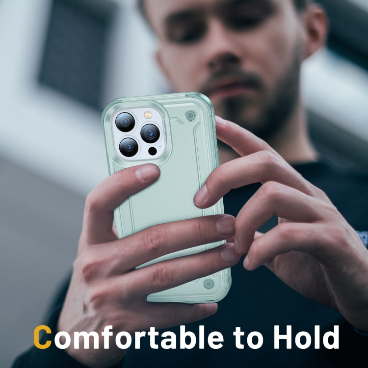 For iPhone 12 / 12 Pro 2 in 1 Soft TPU Hard PC Phone Case