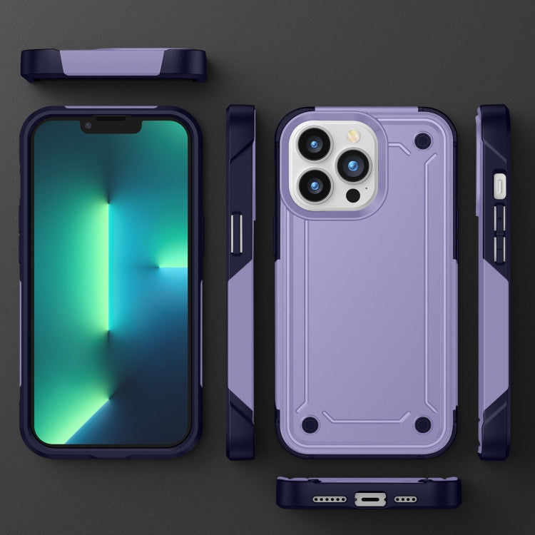 For iPhone 12 / 12 Pro 2 in 1 Soft TPU Hard PC Phone Case