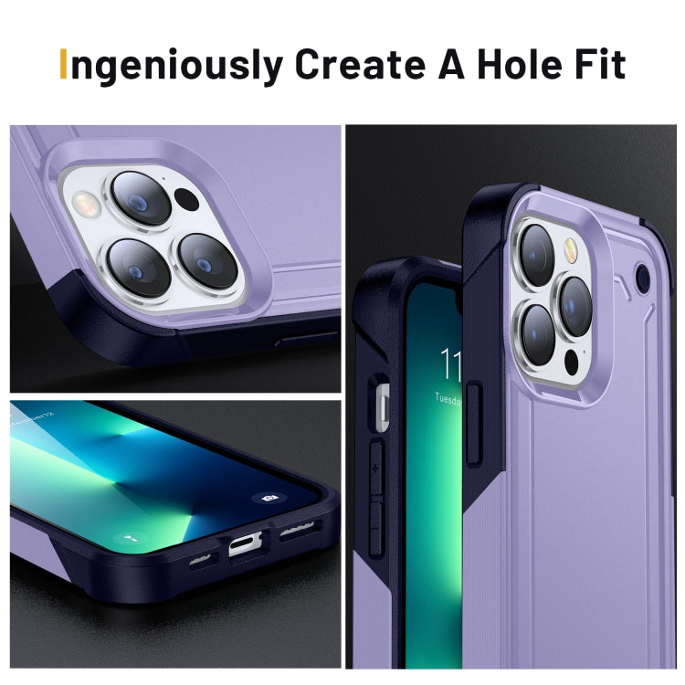 For iPhone 12 / 12 Pro 2 in 1 Soft TPU Hard PC Phone Case