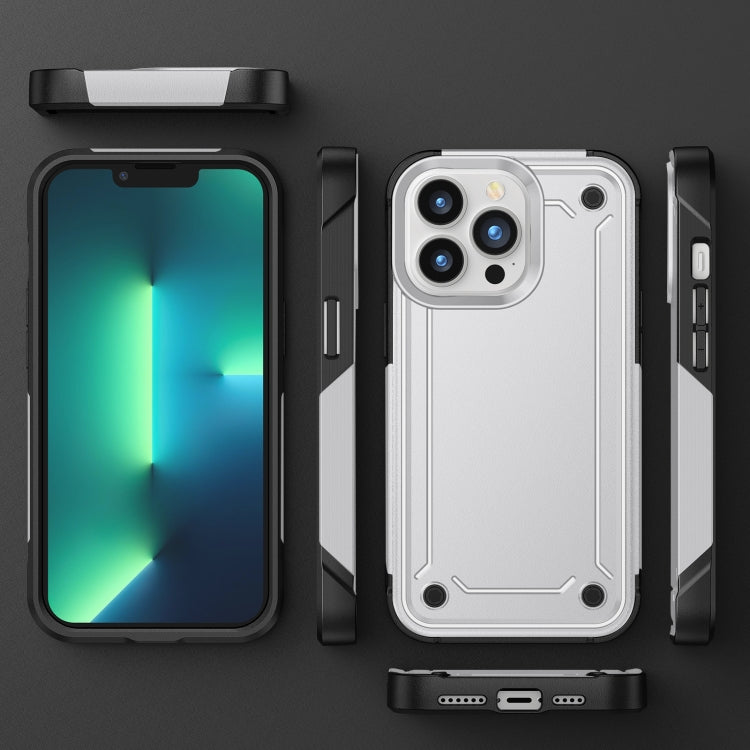 For iPhone 12 Pro Max 2 in 1 Soft TPU Hard PC Phone Case