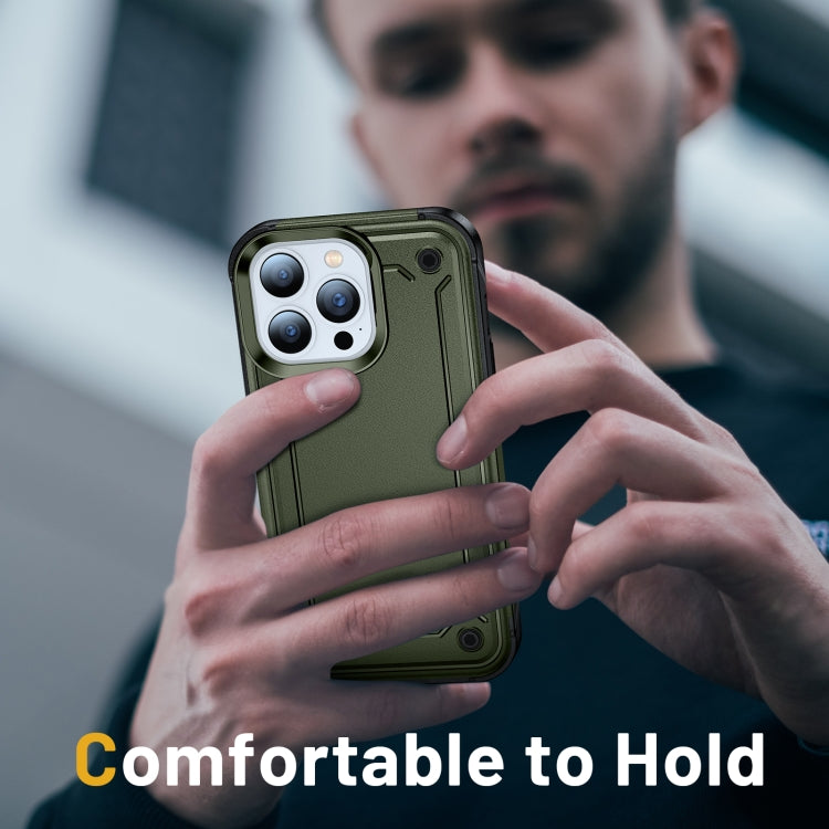 For iPhone 12 Pro Max 2 in 1 Soft TPU Hard PC Phone Case