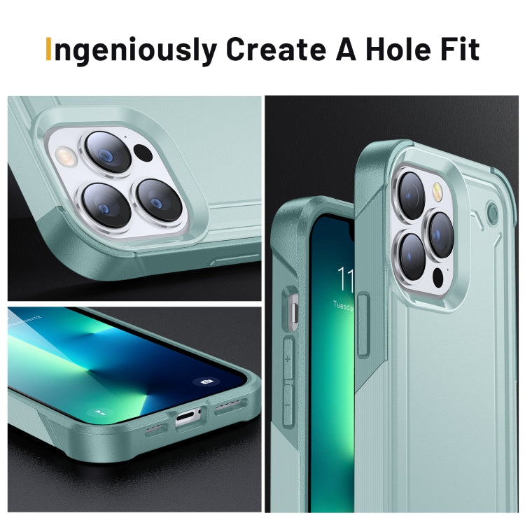 For iPhone 12 Pro Max 2 in 1 Soft TPU Hard PC Phone Case
