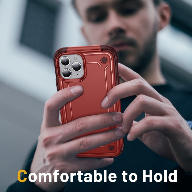 For iPhone 11 2 in 1 Soft TPU Hard PC Phone Case