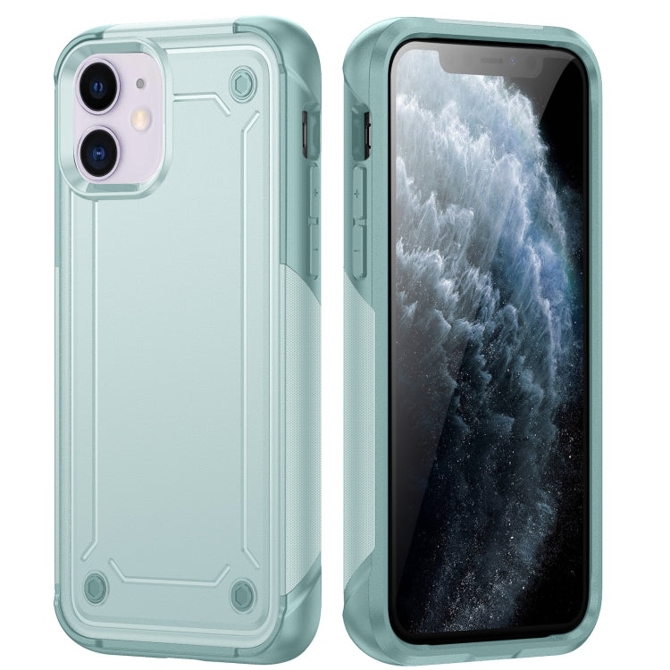 For iPhone 11 2 in 1 Soft TPU Hard PC Phone Case