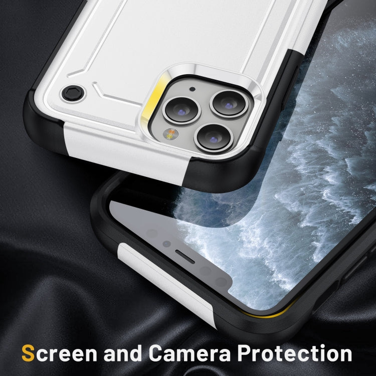 For iPhone 11 Pro 2 in 1 Soft TPU Hard PC Phone Case