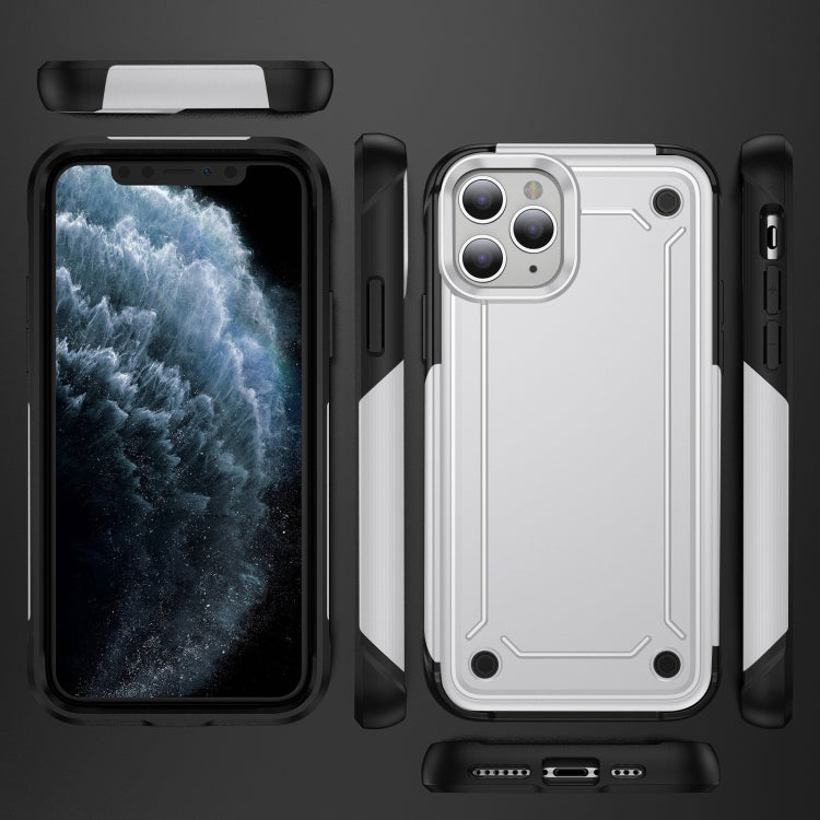 For iPhone 11 Pro 2 in 1 Soft TPU Hard PC Phone Case