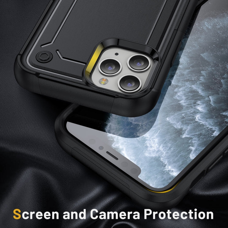 For iPhone 11 Pro 2 in 1 Soft TPU Hard PC Phone Case