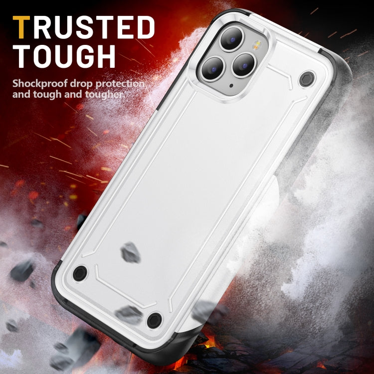 For iPhone 11 Pro Max 2 in 1 Soft TPU Hard PC Phone Case