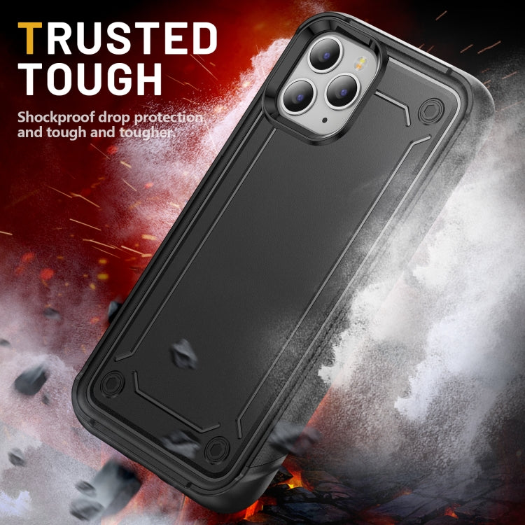 For iPhone 11 Pro Max 2 in 1 Soft TPU Hard PC Phone Case