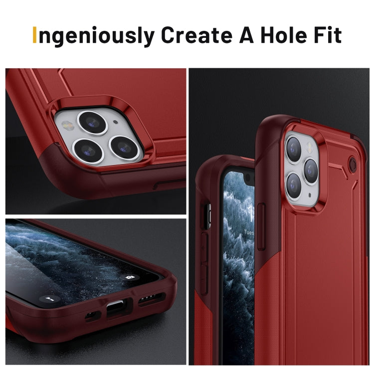 For iPhone 11 Pro Max 2 in 1 Soft TPU Hard PC Phone Case